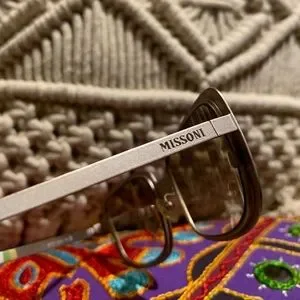 Vintage MISSONI Mod Square Gradient Sunglasses Missoni | Accessories | Vintage Missoni Mod Square Gradient  main image 2